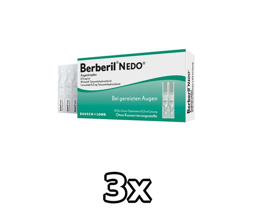 Berberil edo augentropfen - 3x, n