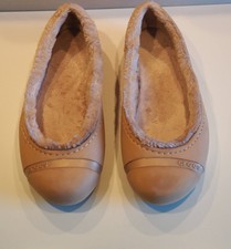 Crocs Ballerina W 8 = Gr. 38 Innenfell Nanook Mammoth beige hellbraun neuwertig