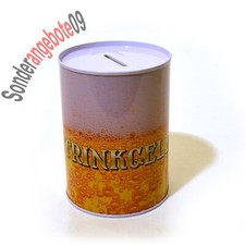 Spardose Metall mit Spruch