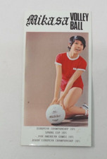 Aufkleber  Mikasa Volleyball DDR , Sammlung Auflösung 1971