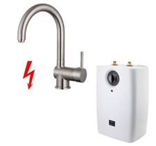 Warmwasserspeicher 5 Liter Untertischgerät mit Niederdruck Armatur Boiler 