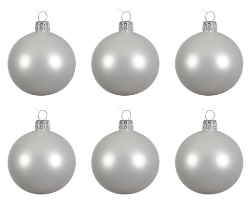 Weihnachtskugeln 6cm glas - 6,