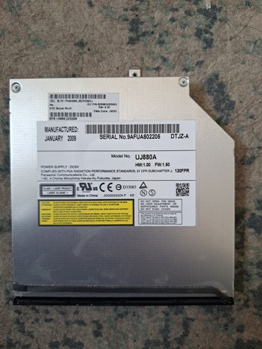 Panasonic uj880a dvd ram - panasonic, dvd-ram