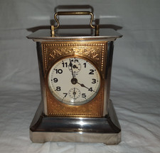 Antiker Mauthe Jokerwecker Offizierswecker Spieluhr Vintage selten 