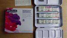 Schmincke Aquarelldose 9 ganze