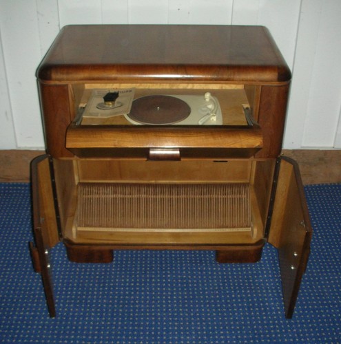 Art deco phonoschrank philips - art,