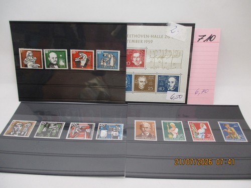 Briefmarken bund postfrisch - briefmarken,
