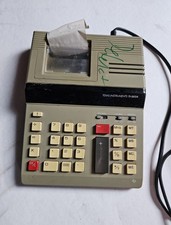 Retro Vintage Rarität Texas Instruments TI-5034 Tischrechner mit Drucker defekt
