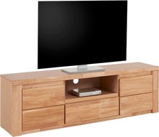 Home affaire TV Lowbaord Burani Sideboard Kommode Eiche Teilmassiv B.160cm