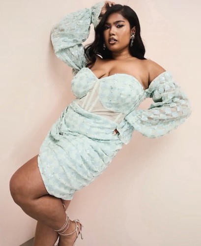 Asos curve kleid party - curve, abend