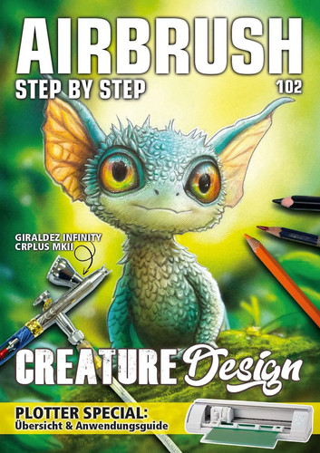 Airbrush step 102 - step, by