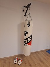 RDX Boxsack mit Wandhalterung und Boxhandschuhe 