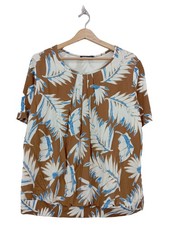 FRANK WALDER Kurzarm-Bluse