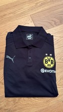 Puma BVB Polo-Shirt XL schwarz