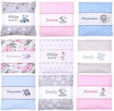 Kissen mit Stickerei und Namen