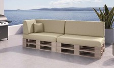 Palettenkissen mit abnehmbarem