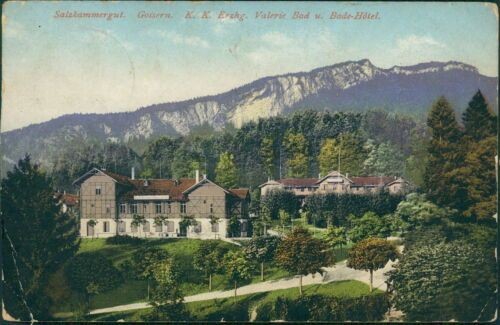 Ansichtskarte salzkammergut - ansichtskarte,