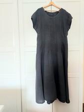 Edles Leinenkleid, Maxilänge