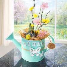  Frühlingsgesteck Kunstblumen