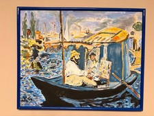 Ölgemälde: "Das Atelierboot