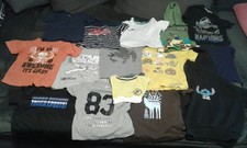 Riesiges Bekleidungspaket für Jungen Gr. 116 - 140, 23 Teile mit Disney & Stitch