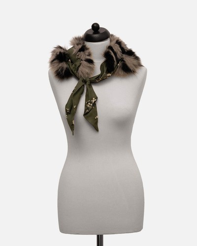 Etro schal mit pelz - mit,