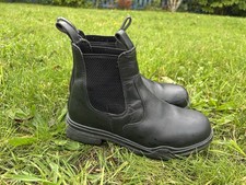 Reitschuhe Stiefeletten Gr. 38 Schwarz von Steed Stahlkappe, Super Zustand!