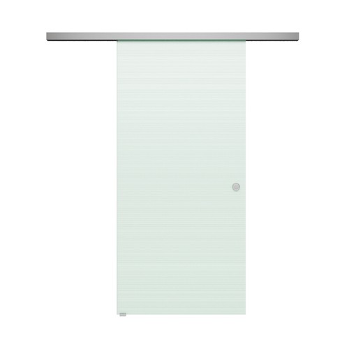 Glasschiebetür set basic mit - set,