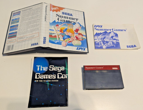 Summer games sega master - games,