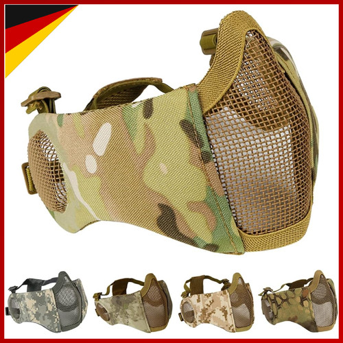 Mesh maske half face mit - mesh,