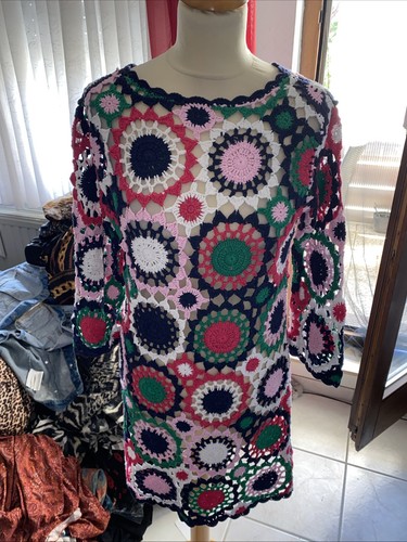 Pulli granny square häkel - pulli,