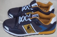 US Grand Polo Equipment & Apparel Herren Sneaker Schuhe Gr.45 blau grau gelb