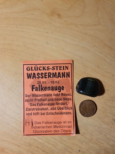 Glück stein falkenauge - glück,