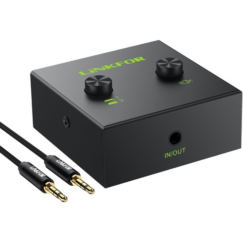 5mm stereo audio switcher - audio,