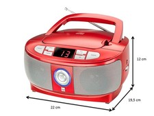 Dual portable boombox - p,