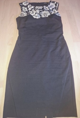 Esprit etuikleid schwarz beige - etuikleid, schwarz/beige