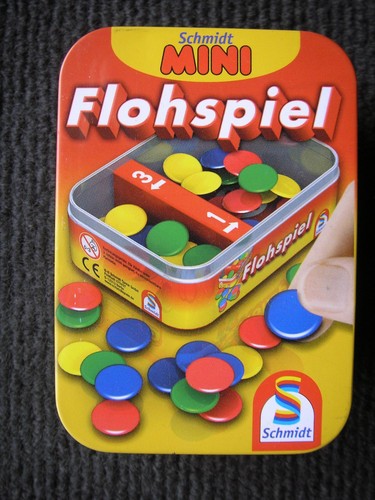 Mini flohspiel blechbox - mini, in