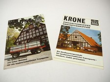 Original Prospekte Krone Zwei-