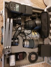 Kamera Zubehör Konvolut aus Erbschaft mit Alukoffer