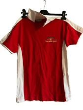 Ferrari Maranello Rosso Polo Shirt Adult S Frau women  guter Zustand