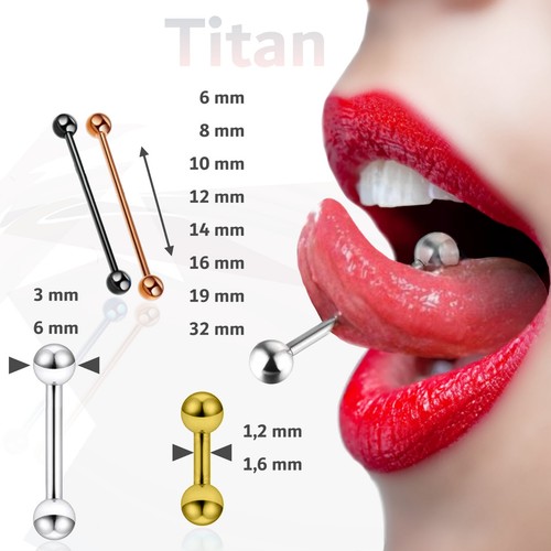 Zungenpiercing zunge - zungenpiercing,