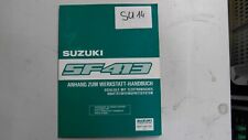 Suzuki Werkstatthandbuch Werkstatt handbuch SF 413 Swift Anhang