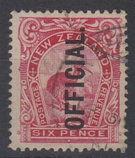 NEW ZEALAND 1909 PICTORIAL 6d