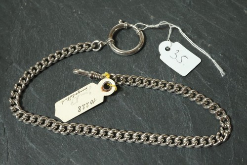 Alte silberne taschenuhrkette - alte,