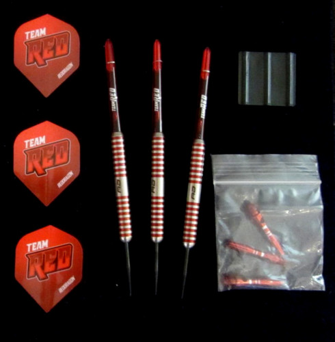 20g profi steel darts red - steel,