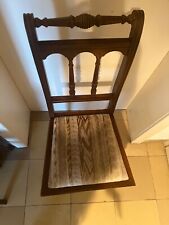 Antik Walzenstuhl gedrechselt Gründerzeit 1880 6 Stk