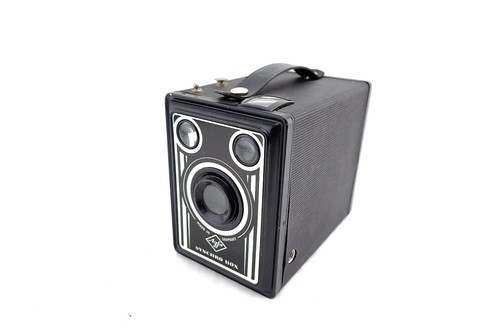 Agfa boxkamera synchro box - agfa,