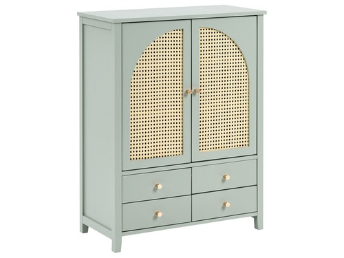 Schuhschrank mdf mintgrün - schuhschrank,