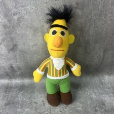 Bert Playskool Plüsch stehend sitzend 1984 Sesamstraße ca 31 cm