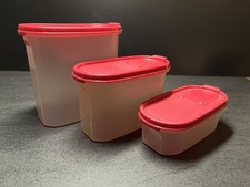 Tupperware Vorratsdose Eidgenosse - 3er Set - 1,7 Liter, 1,1 Liter und 0,5 Liter